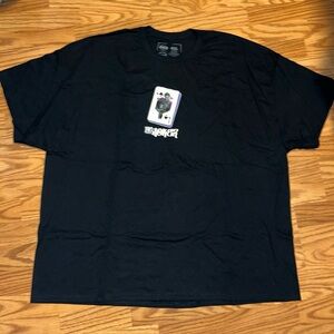 CVLA x DC Comics Mens T-Shirt The Joker Card Black Size 4XL NWOT Batman Cotton